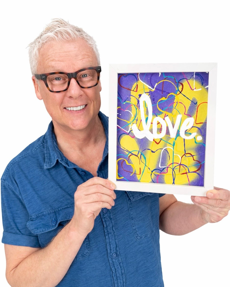 Pop Art - Layered Love by The Gooch! Lavender Edition