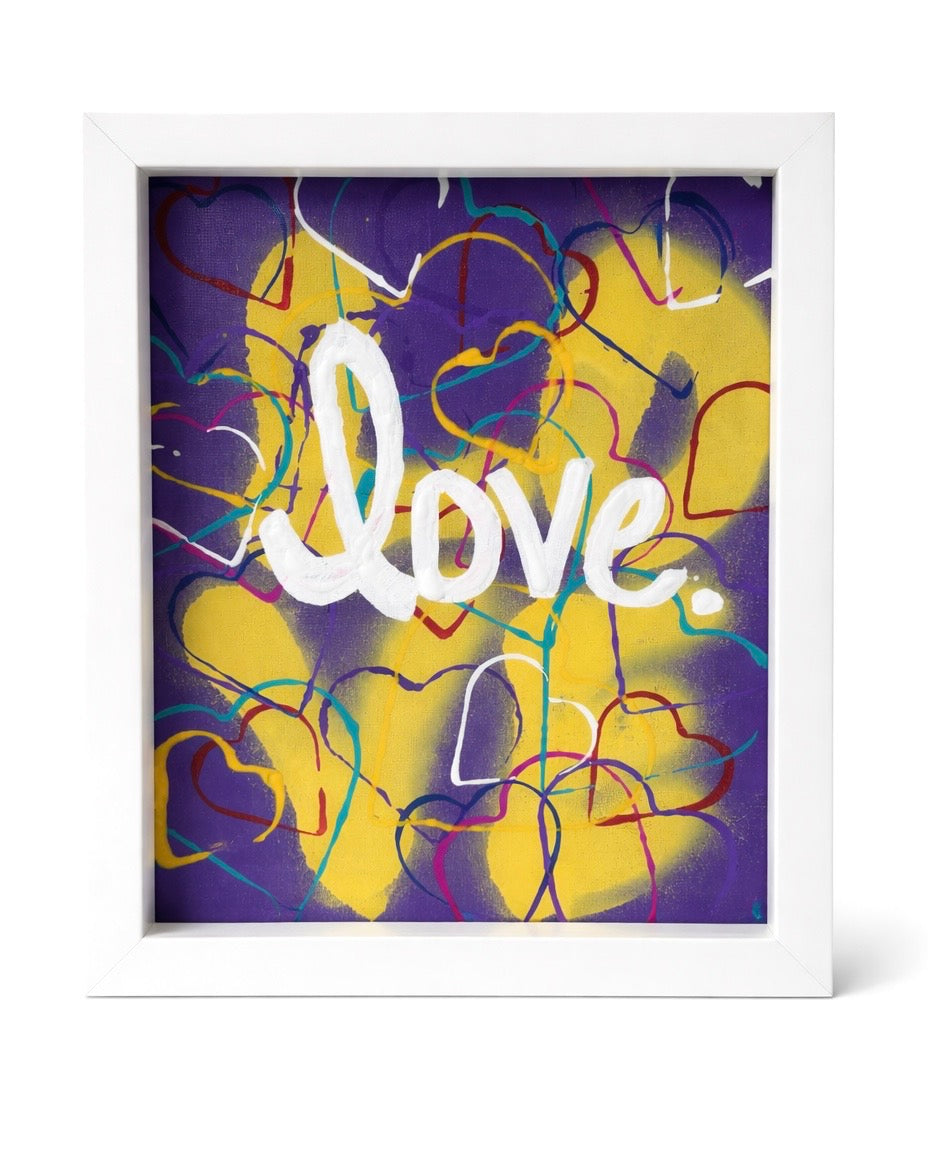 Pop Art - Layered Love by The Gooch! Lavender Edition