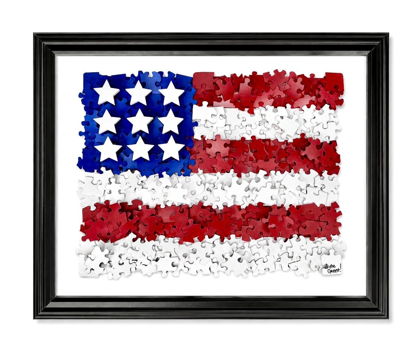 American Flag PopArt- original artwork by The Gooch!