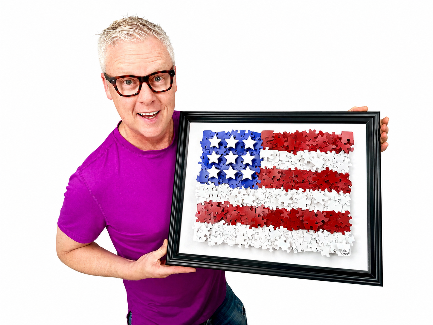 American Flag PopArt- original artwork by The Gooch!